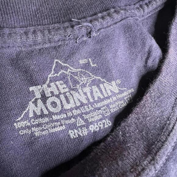 Vintage The Mountain Native American Spirit Animals Sleeveless T-Shirt L Tie Dye - Picture 5 of 6